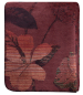 Preview: Biederlack Wohn- und Kuscheldecke 'Velvet Bloom' 150 x 200 cm Rot